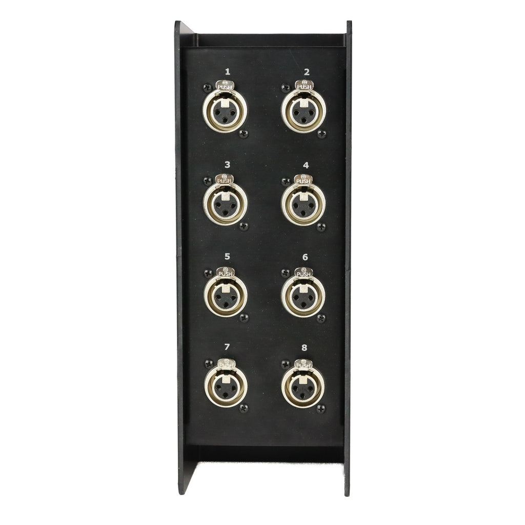 Vintage King 8-Channel XLRF to DB25 Female Box