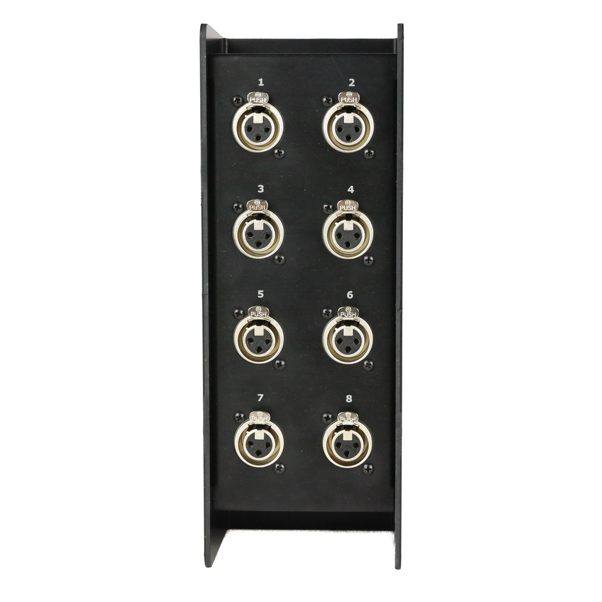 Vintage King 8-Channel XLRF to DB25 Female Box