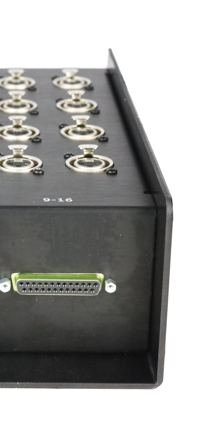Vintage King 8-Channel XLRF to DB25 Female Box