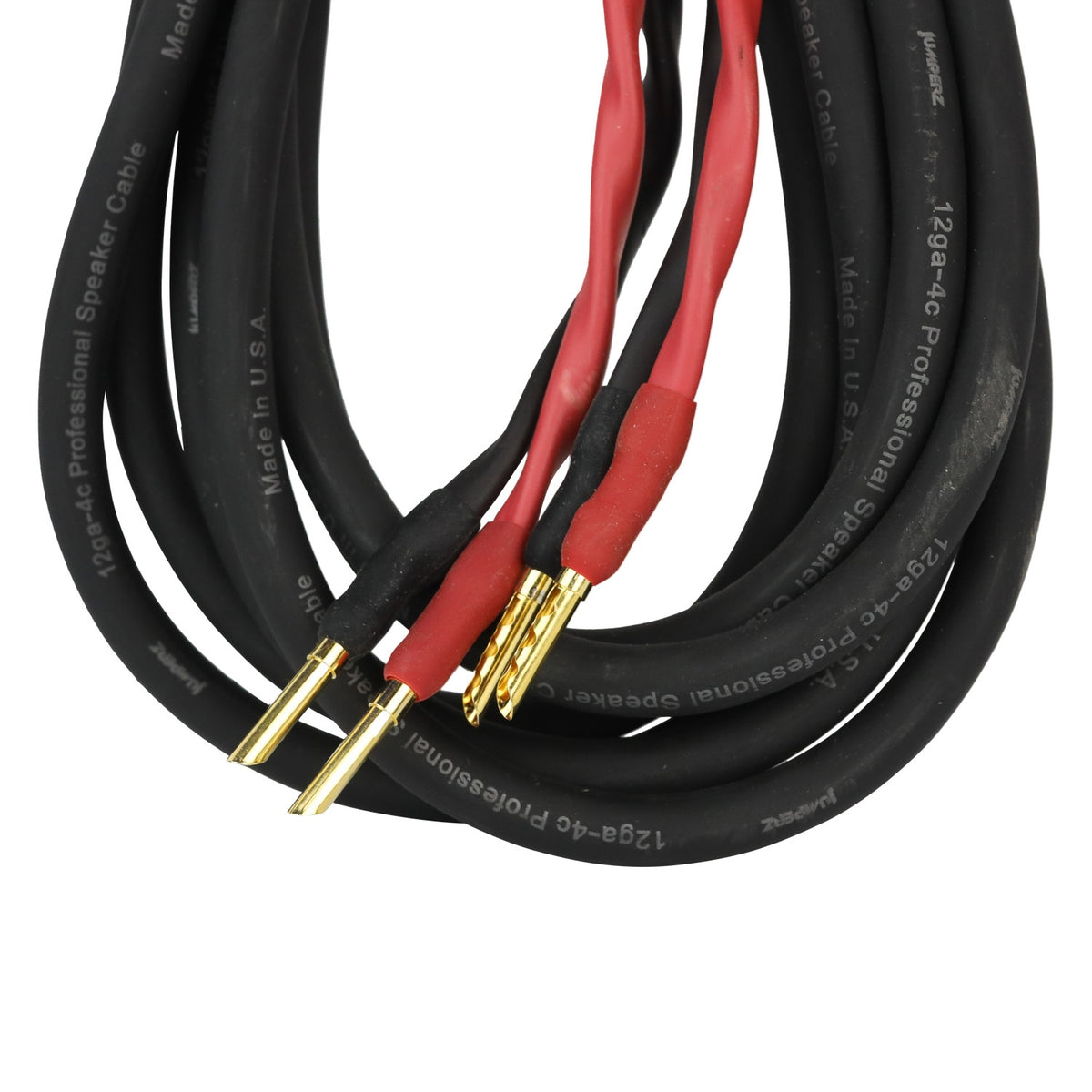 Vintage King Project Series 12ga-4c Dual Banana Speaker Cable - 10' (Demo Deal)