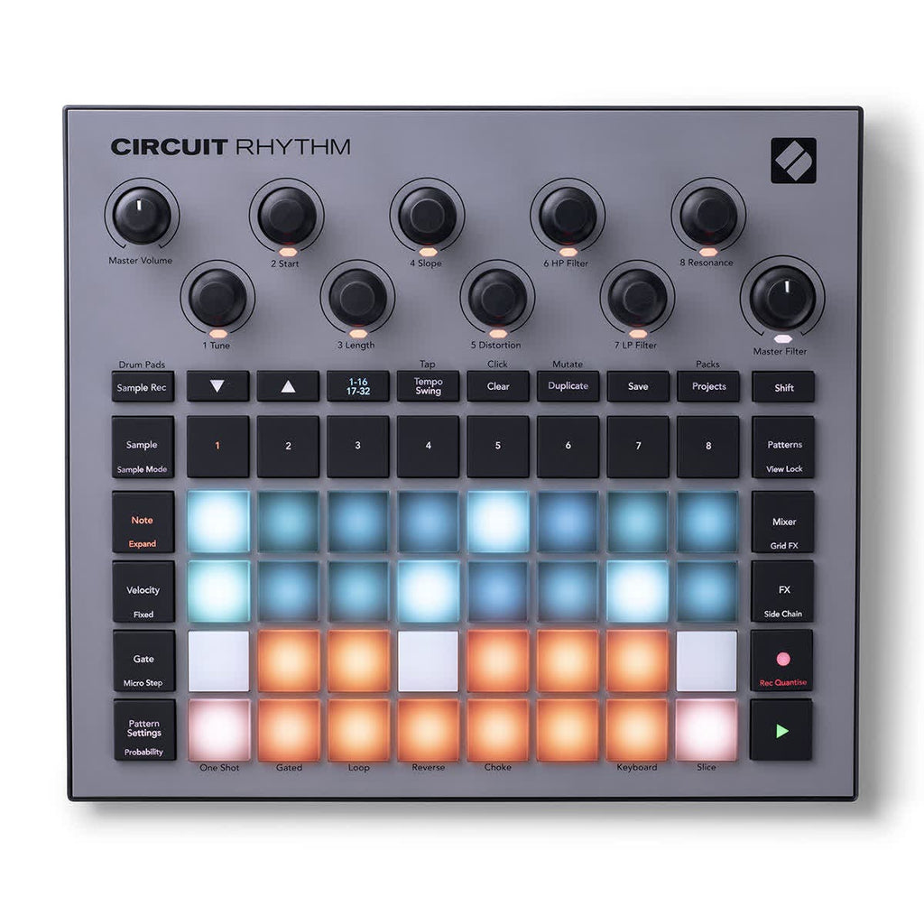 Novation Circuit Rhythm Standalone Beatmaking Sampler
