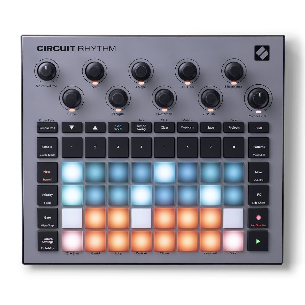 Novation Circuit Rhythm Standalone Beatmaking Sampler