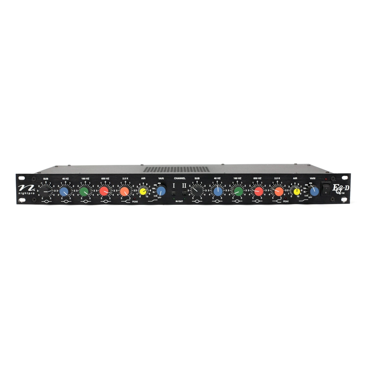 NTI Nightpro EQ3D Stereo Equalizer #VKA0062 (Used) – Vintage King