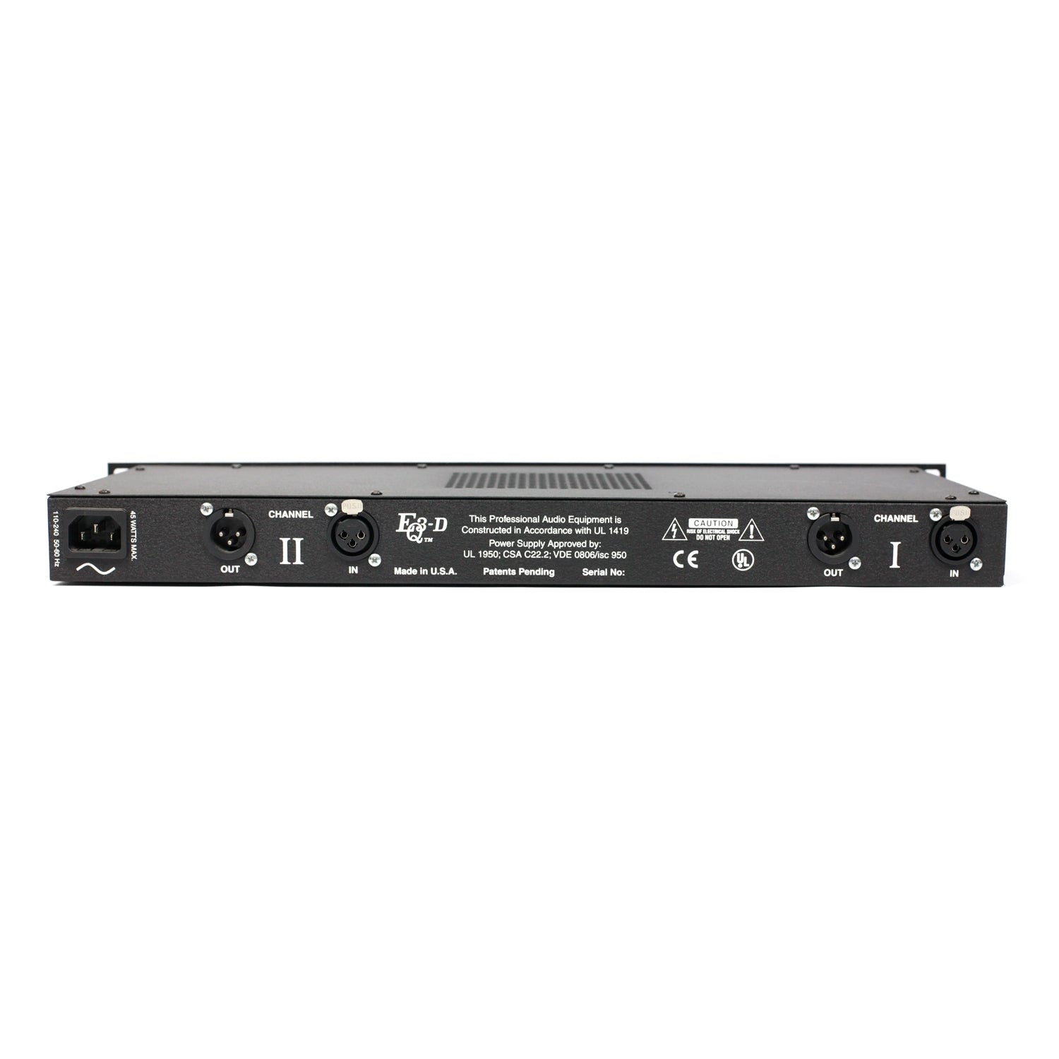 NTI Nightpro EQ3D Stereo Equalizer #VKA0062 (Used) – Vintage King