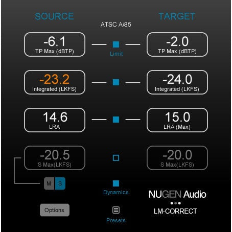 Nugen Loudness Toolkit 2 DSP - Electronic Delivery