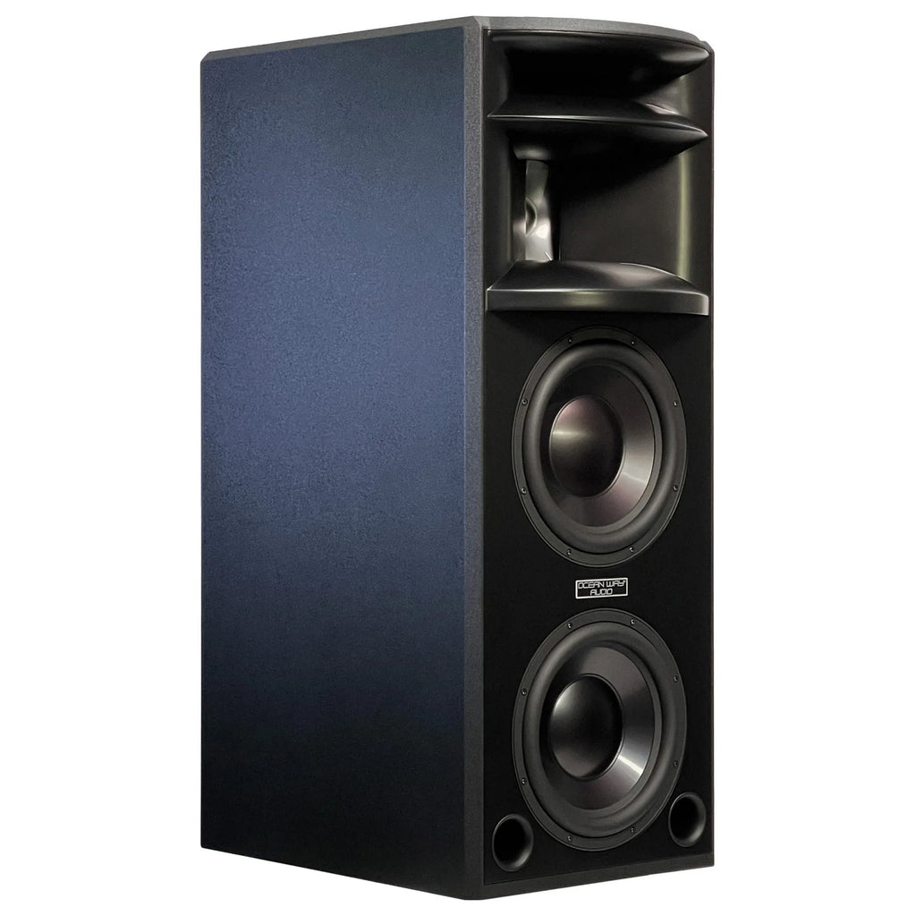 Ocean Way Audio HR3.5 3-Way Tri-Amplified Active Reference Monitor - Black, Single