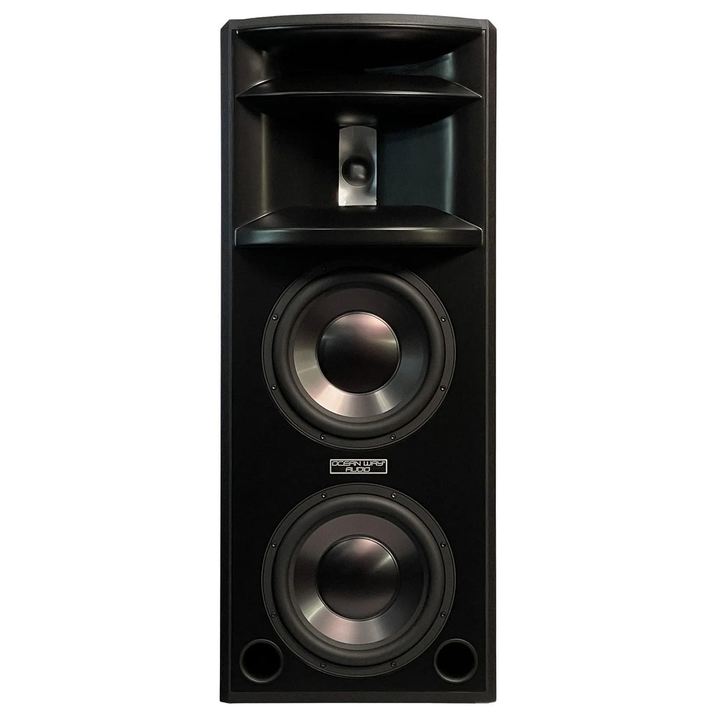 Ocean Way Audio HR3.5 3-Way Tri-Amplified Active Reference Monitor - Black, Single