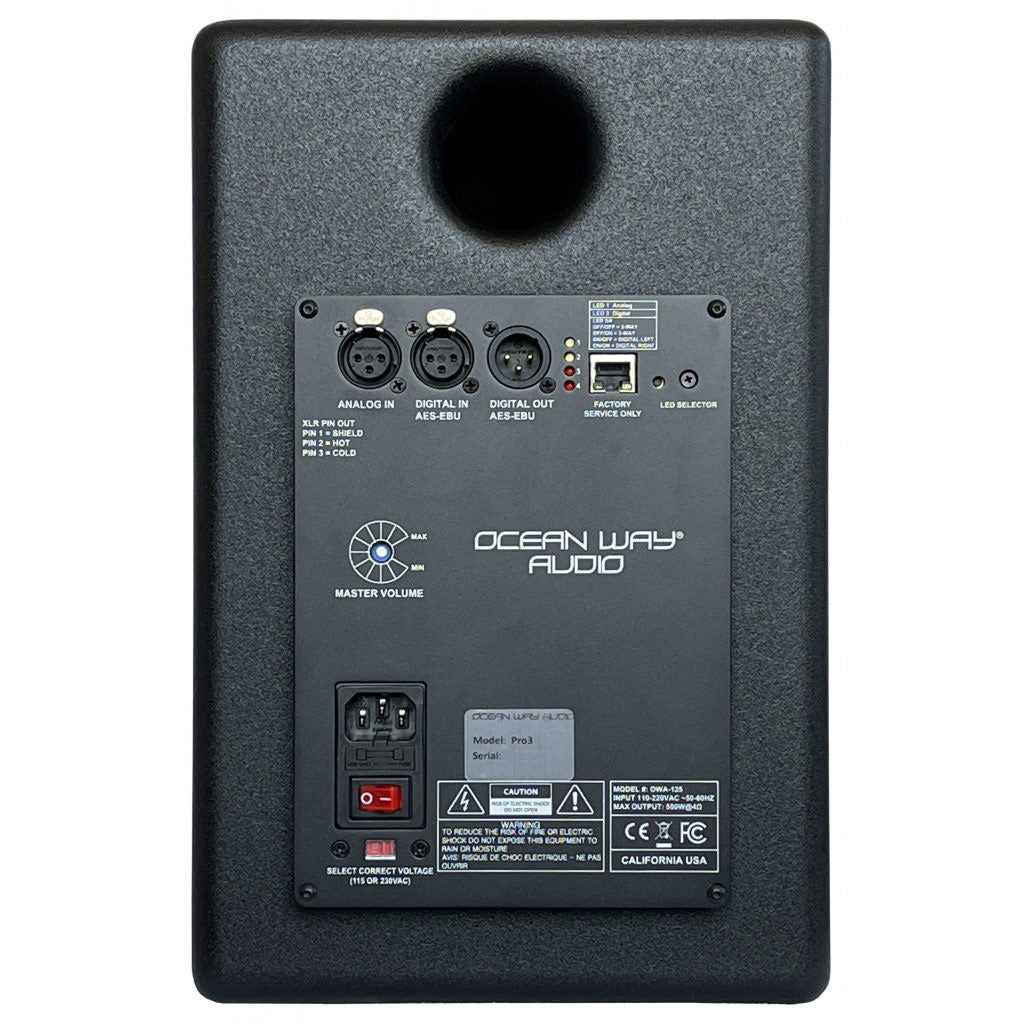 Ocean Way Audio Pro3 Active Reference Monitor - Pair