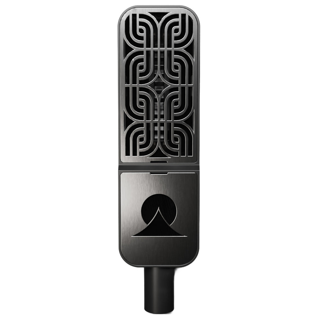 Ohma World Motif Ribbon Microphone - Black/Stainless (Demo Deal)