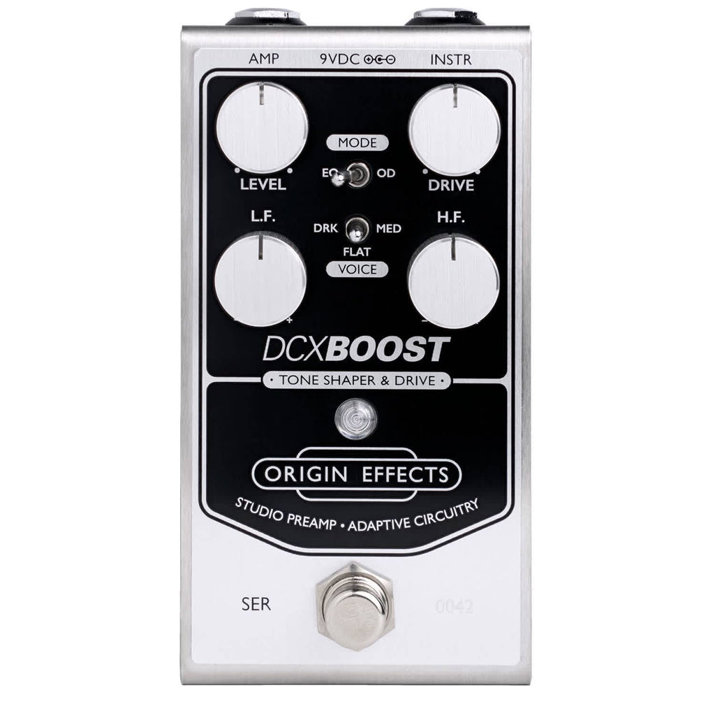 Origin Effects DCX Boost Tone Shaper and Drive Pedal
