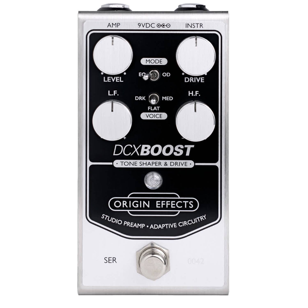 Origin Effects DCX Boost Tone Shaper and Drive Pedal