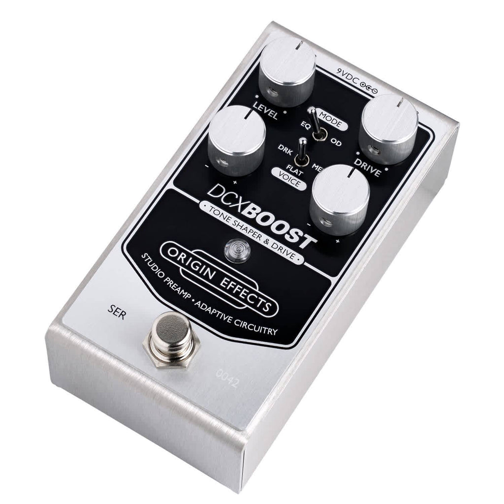 Origin Effects DCX Boost Tone Shaper and Drive Pedal