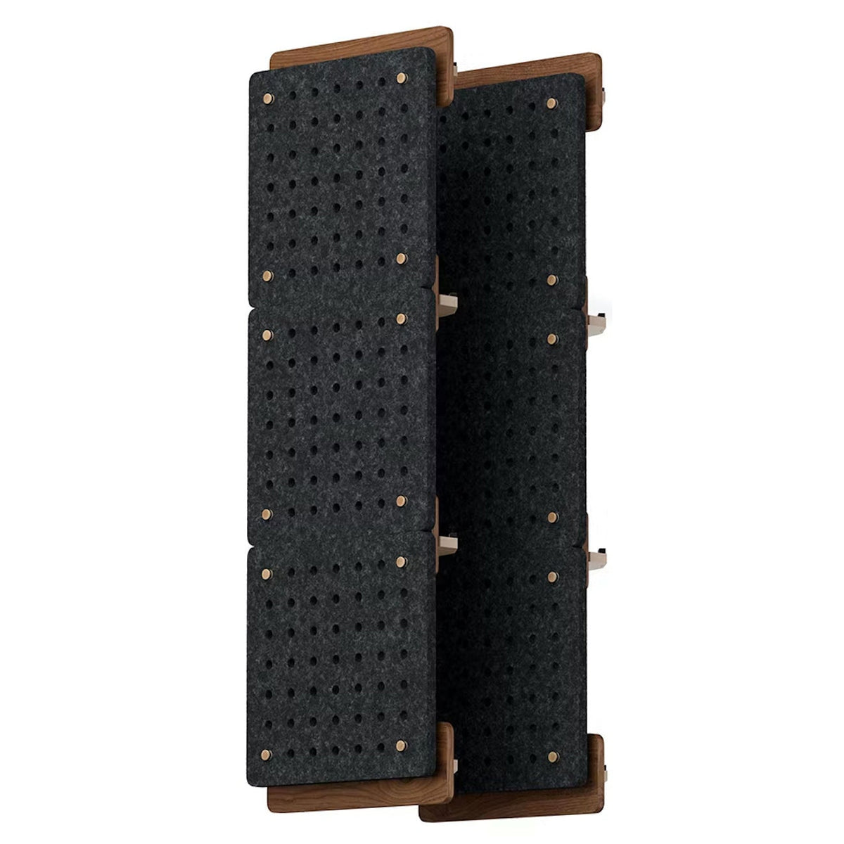 De-Fi Bass Trap Corner 2-Column Mount System - Charcoal