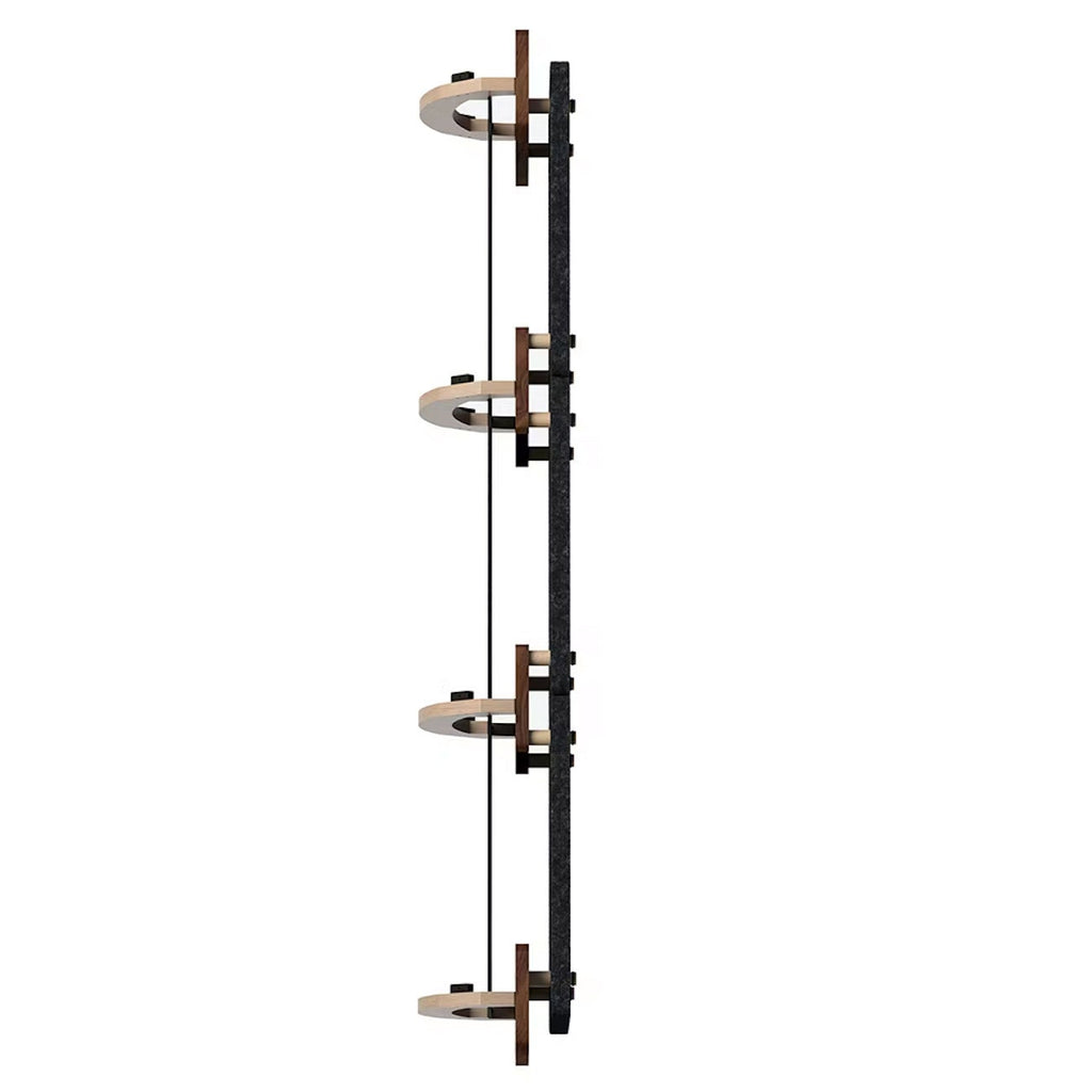 De-Fi Bass Trap Corner 2-Column Mount System - Charcoal