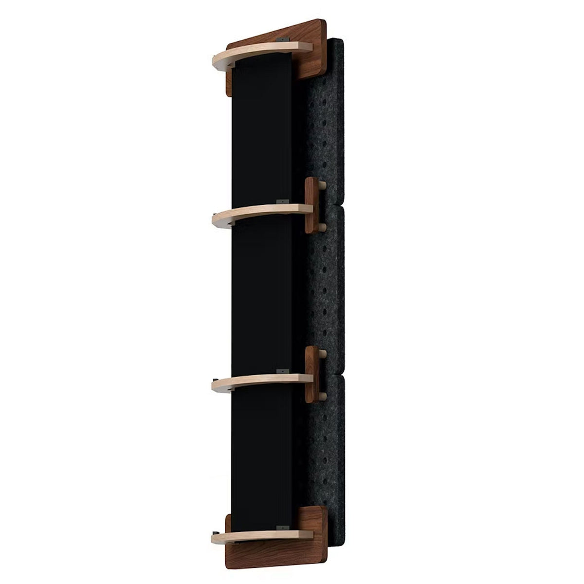 De-Fi Bass Trap Corner 2-Column Mount System - Charcoal