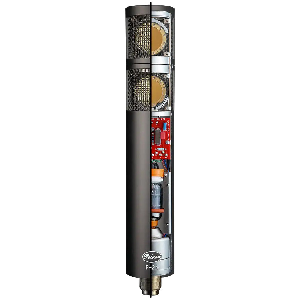 Peluso P-24 Stereo Vacuum Tube Large Diaphragm Condenser Microphone