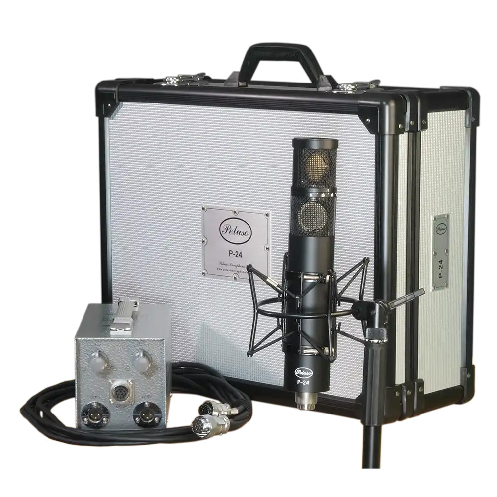 Peluso P-24 Stereo Vacuum Tube Large Diaphragm Condenser Microphone