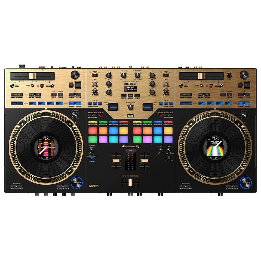 Pioneer DJ DDJ-REV7-N 2-Deck Serato DJ Controller - Limited Edition Gold
