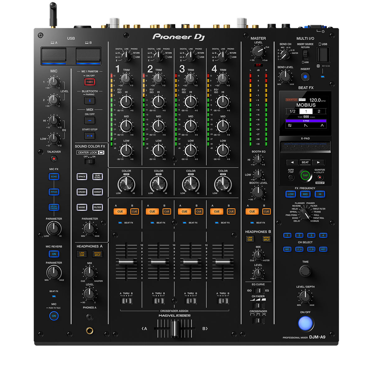 Pioneer DJ DJM-A9 4-Channel DJ Mixer