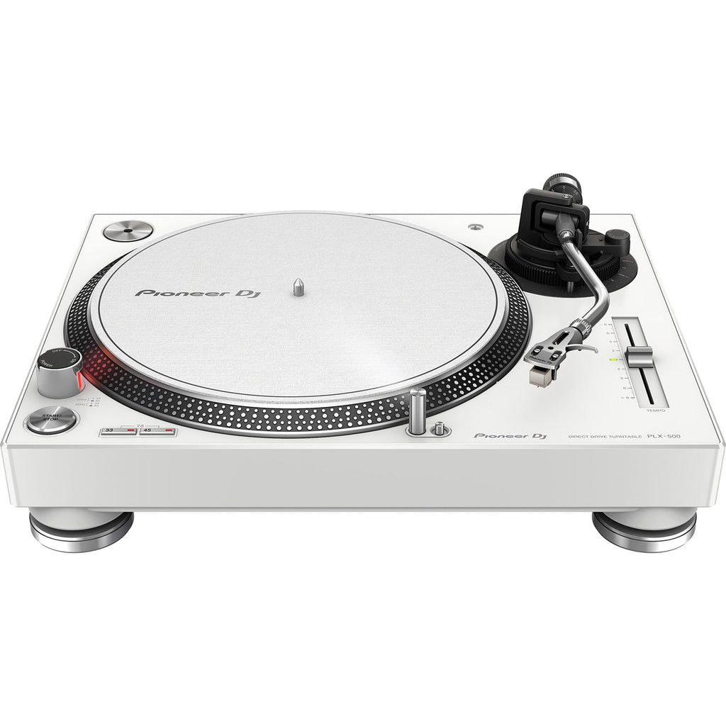 Pioneer DJ PLX-500 Direct Drive Turntable - White