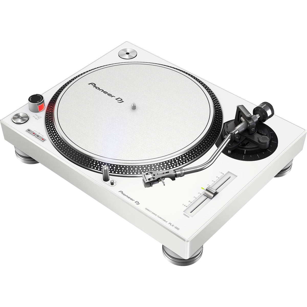 Pioneer DJ PLX-500 Direct Drive Turntable - White