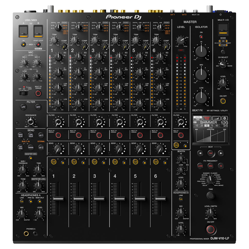 Pioneer DJM-V10-LF 6-Channel Digital DJ Mixer