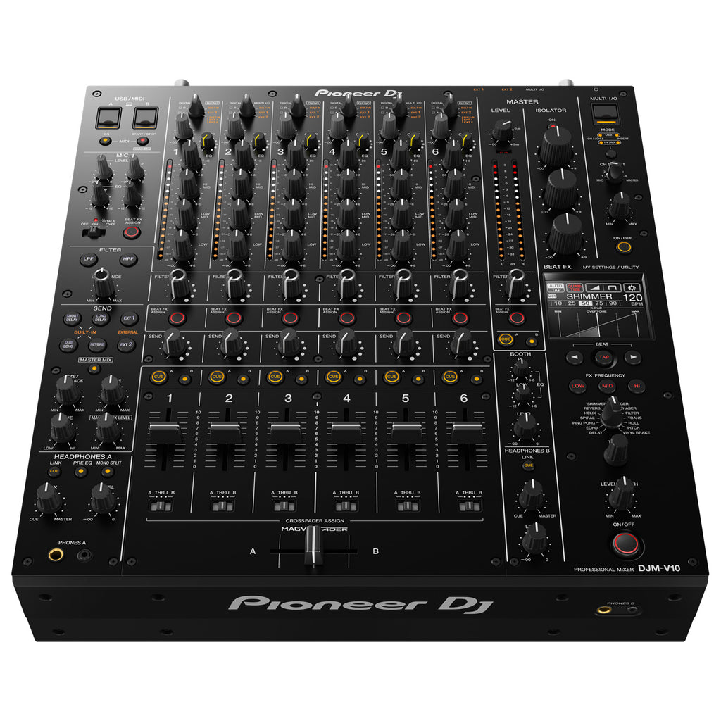 Pioneer DJM-V10 6-Channel Professional DJ Mixer