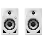 Pioneer DM-40D-BT-W 4" Desktop Monitor System with Bluetooth - White, Pair