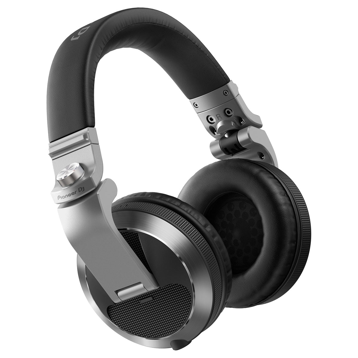 Pioneer HDJ-X7-S Closed-Back Circumaural DJ Headphones - Silver