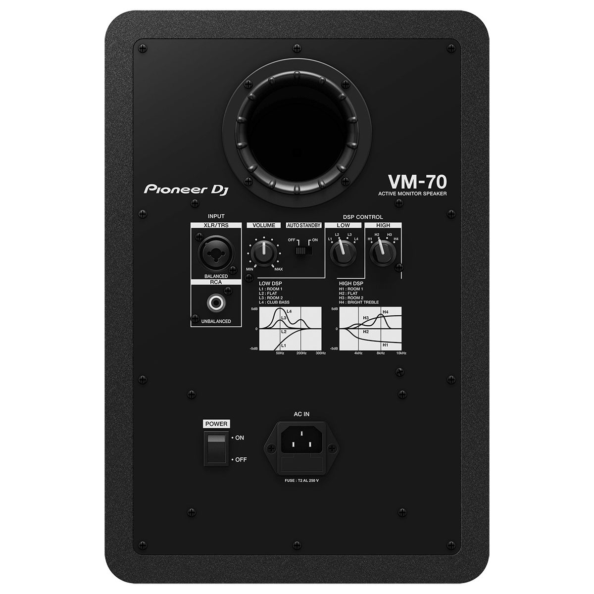 Pioneer VM-70 6.5" Active Studio Monitor - Single