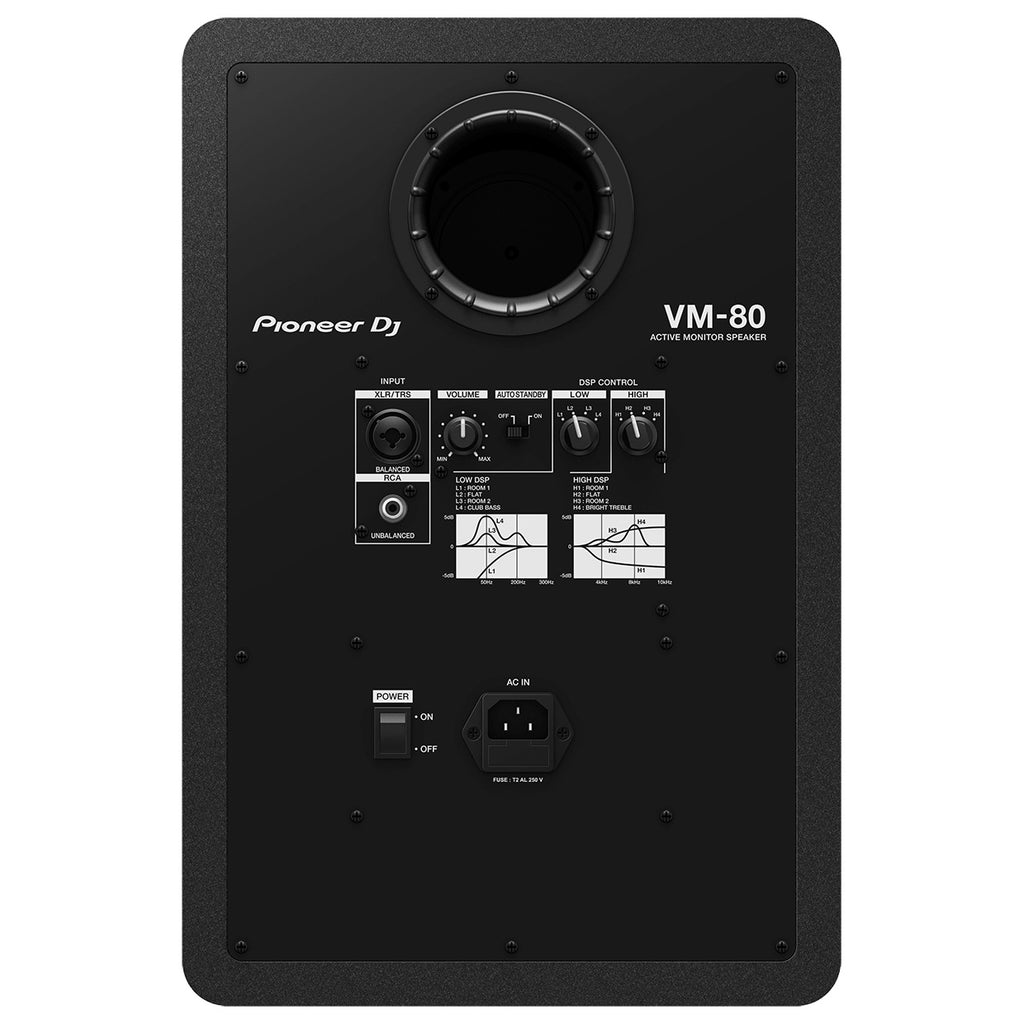 Pioneer VM-80 8" Active Studio Monitor - Single