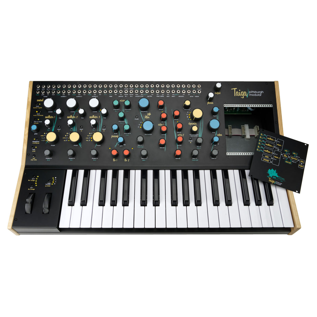 Pittsburgh Modular Taiga Keyboard 37-Key Semi-Modular Analog Synthesizer