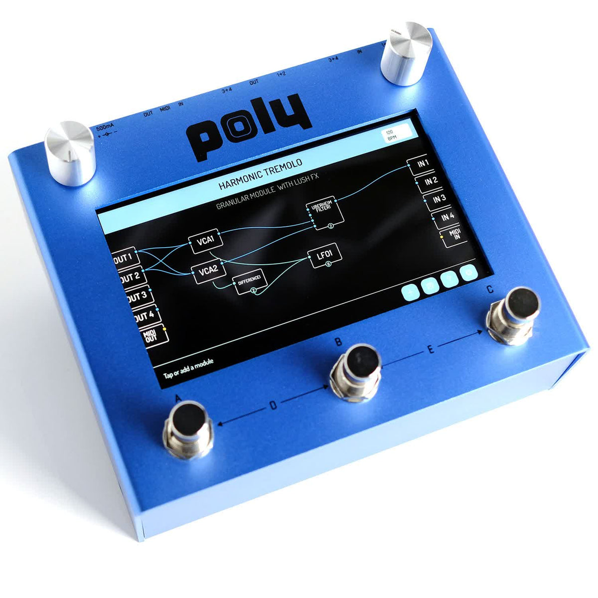 Poly Effects Beebo Multi-Effects Pedal - Blue