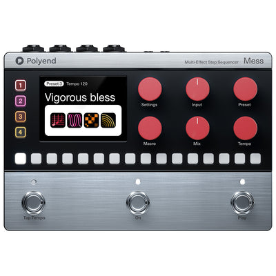 Polyend MESS Multi-Effect Step Sequencer Pedal