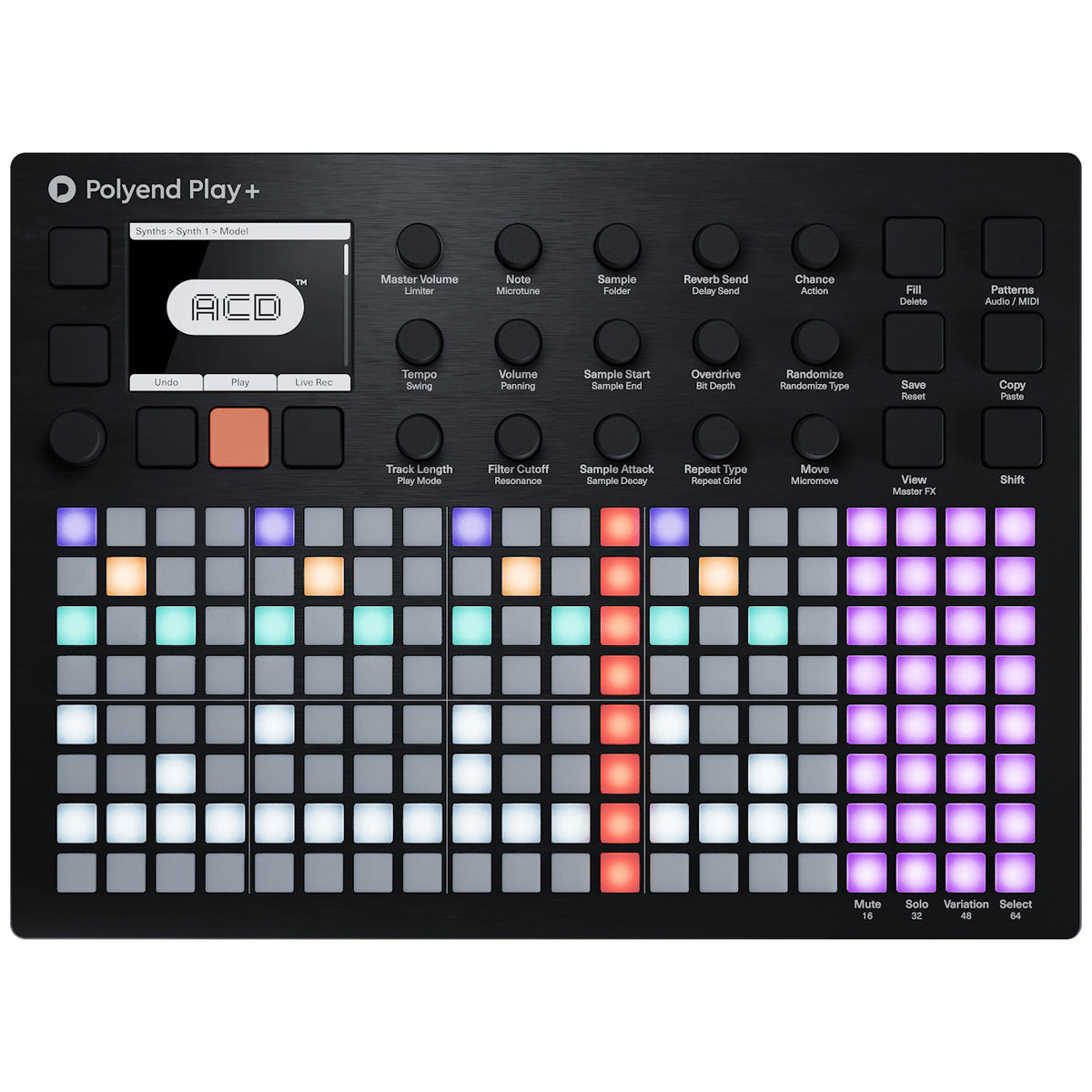 Polyend Play+ 16-Track Groovebox/Synth/Sequencer