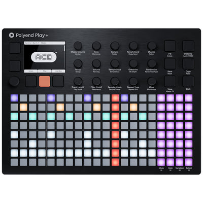 Polyend Play+ 16-Track Groovebox/Synth/Sequencer
