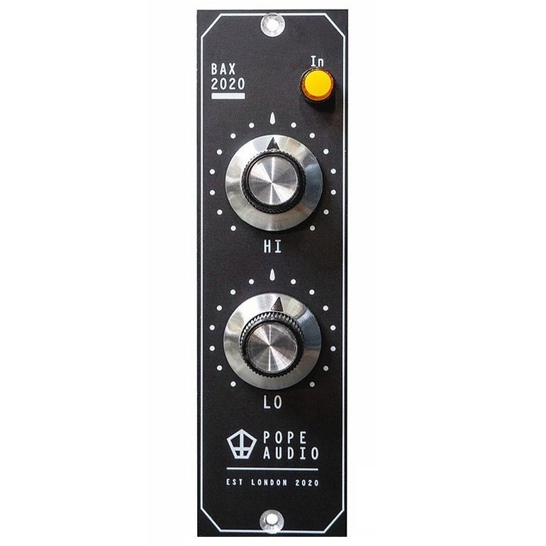 Pope Audio BAX 2020 'Classic' 500 Series EQ & Drive
