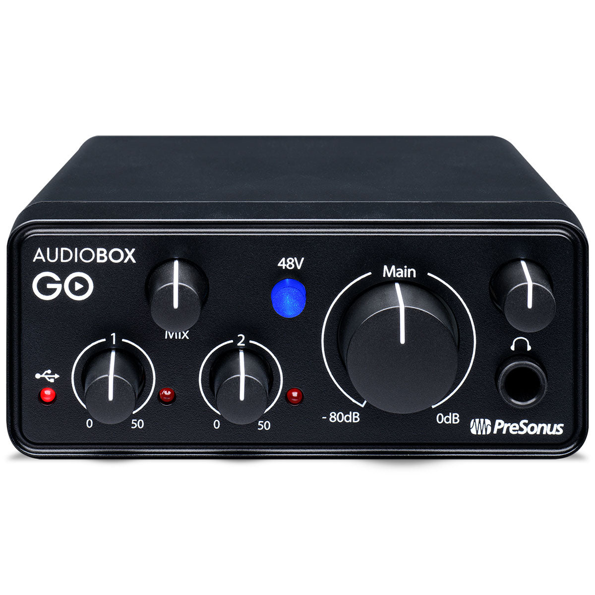 PreSonus AudioBox GO 2x2 USB Audio Interface (Demo Deal)