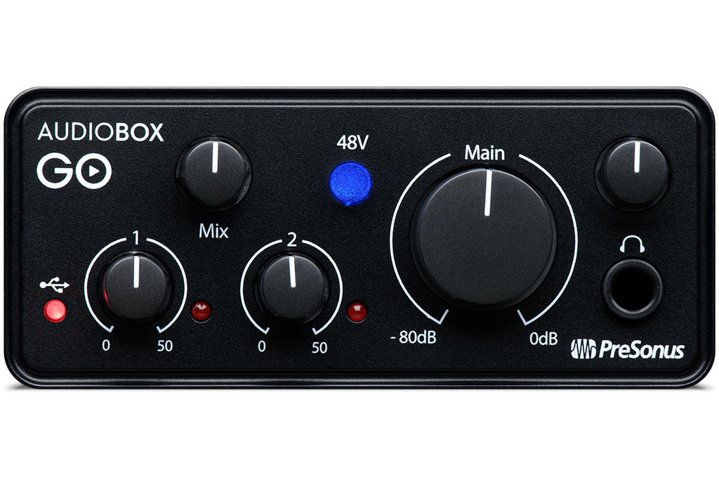 PreSonus AudioBox GO 2x2 USB Audio Interface