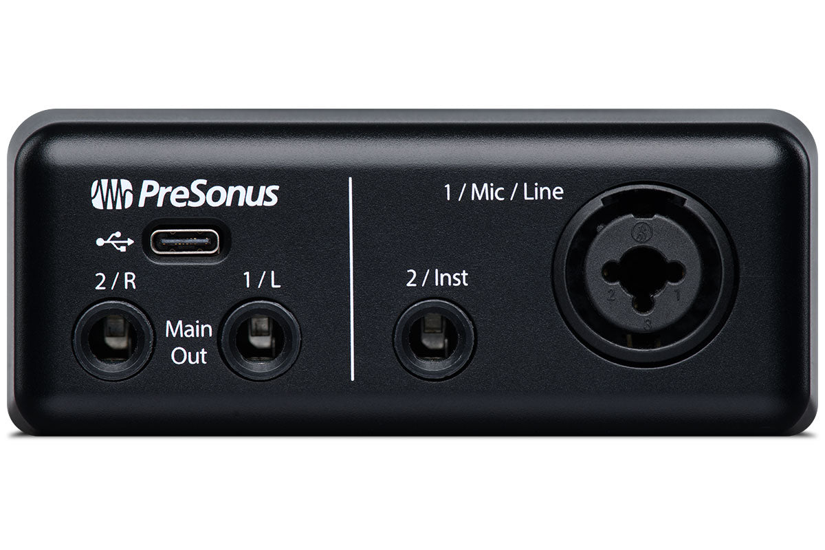 PreSonus AudioBox GO 2x2 USB Audio Interface