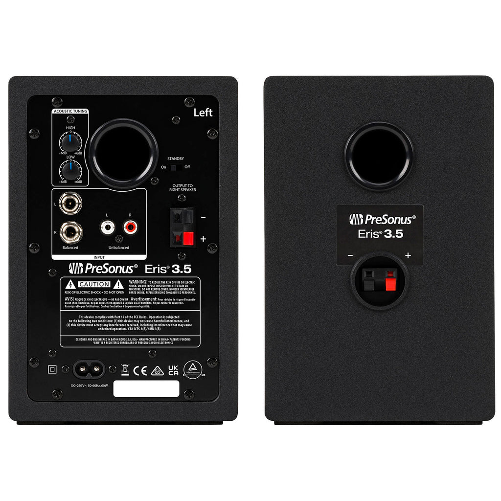 PreSonus Eris 3.5 Active Media Reference Monitor (2nd Gen) - Pair (Demo Deal)