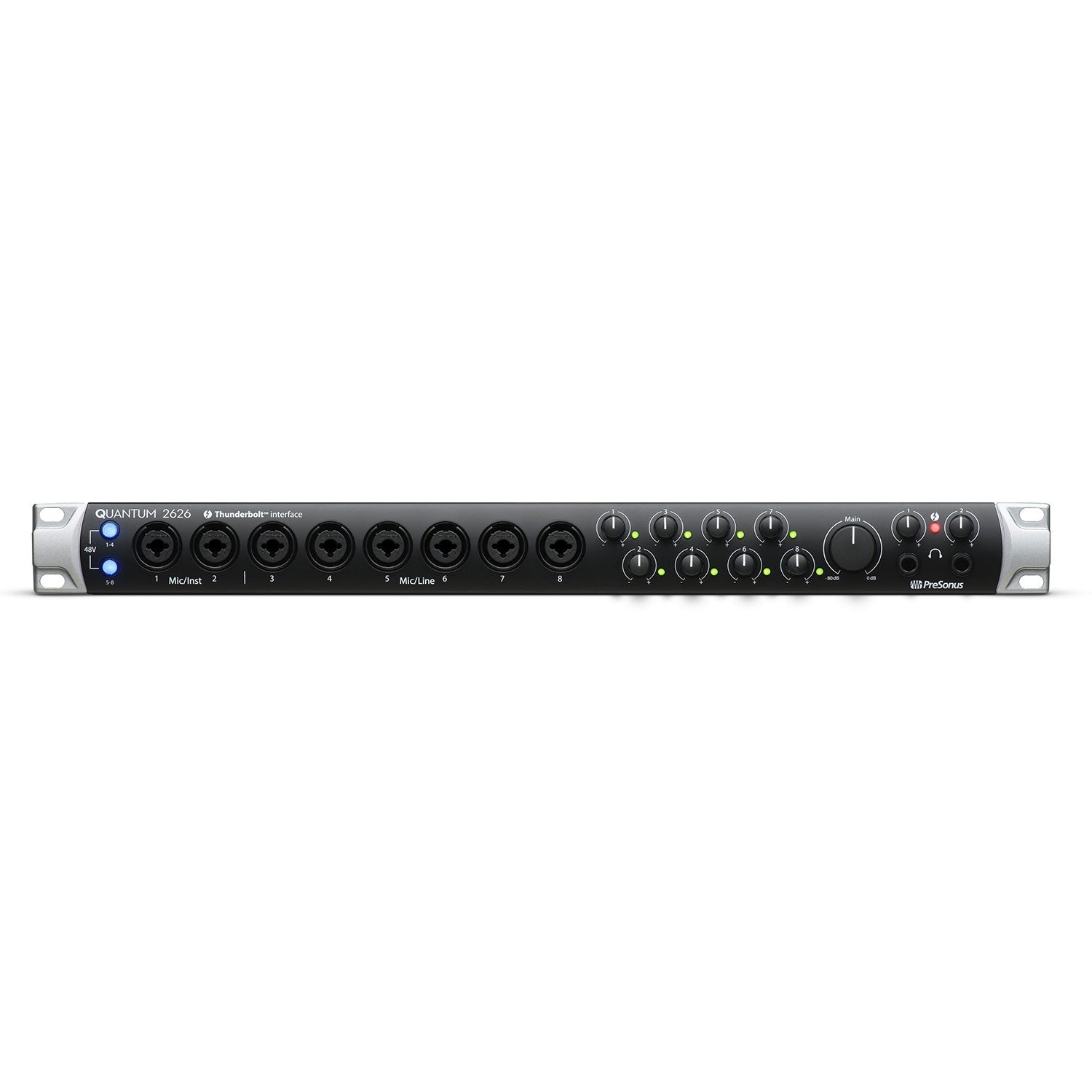 PreSonus QUANTUM 2626 インターフェイス PreSonus Quantum 2626 Thunderbolt 3 Interface – Vintage King