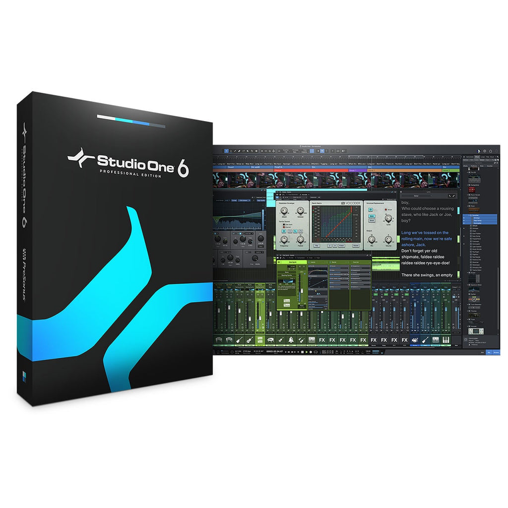 Presonus Studio One 6 Professional DAW Software - Electronic Delivery