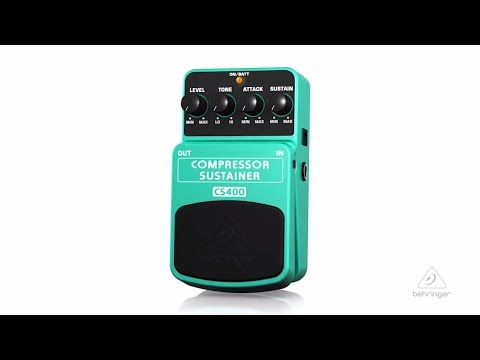 Behringer CS400 Compressor/Sustain Pedal