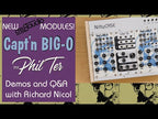Cre8audio Capt'n Big-O Analog VCO with Waveshaping Module - Black