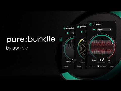 Sonible pure:comp Compressor Plug-In - Electronic Delivery