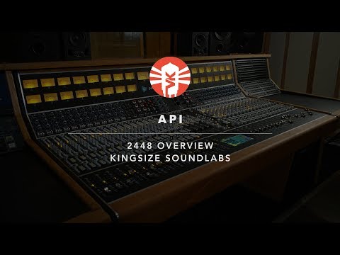 API 2448 24-Channel Recording and Mixing Console