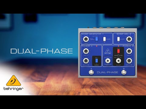 Behringer DUAL-PHASE Dual Phase Shifter Pedal