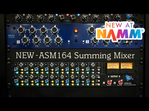 API Audio ASM164 16-Channel Analog Summing Mixer