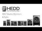HEDD Type 20 MK2 3-Way Active Studio Monitor with DSP - Single, Left Video 1